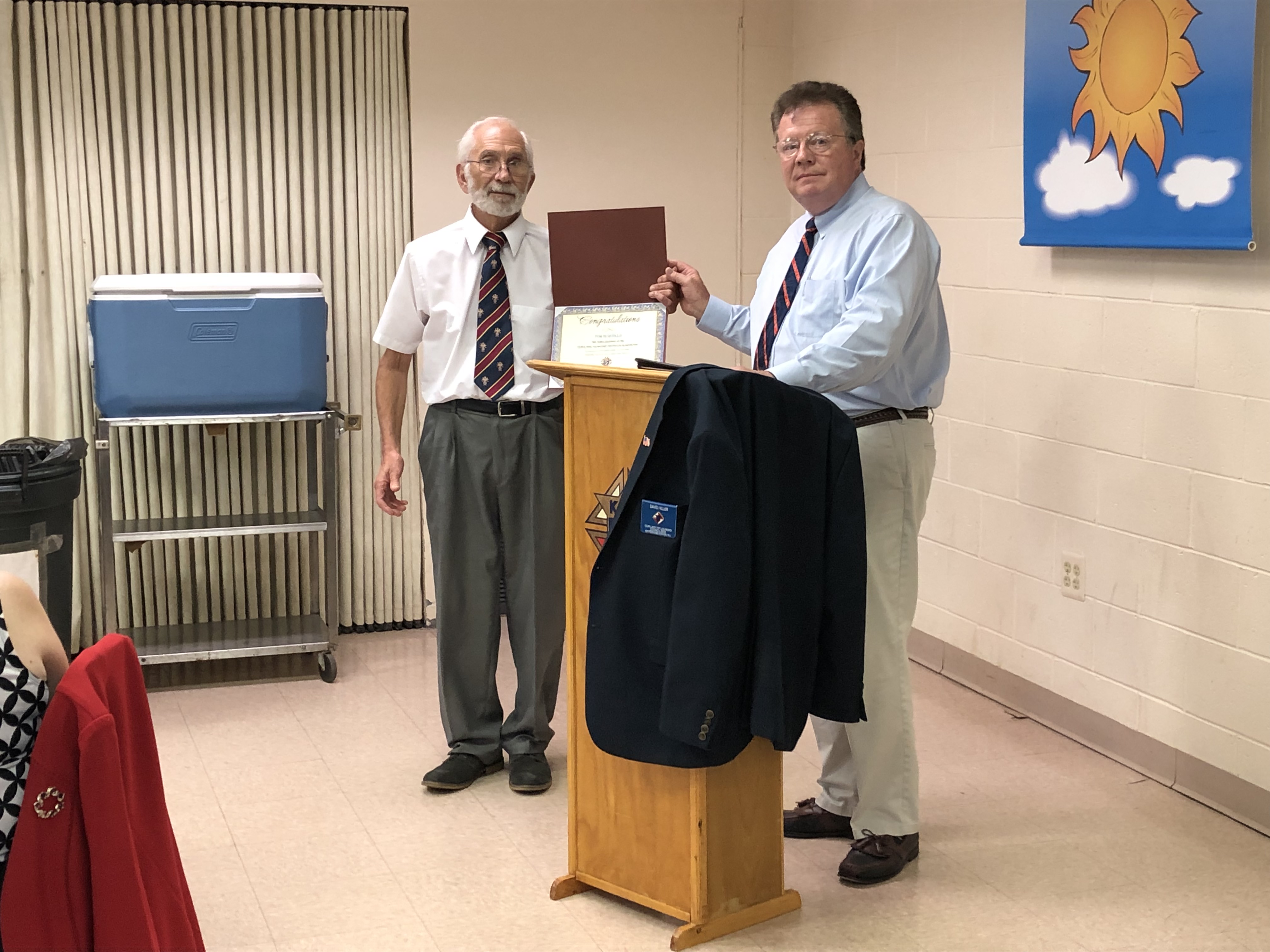 Patriot award tom